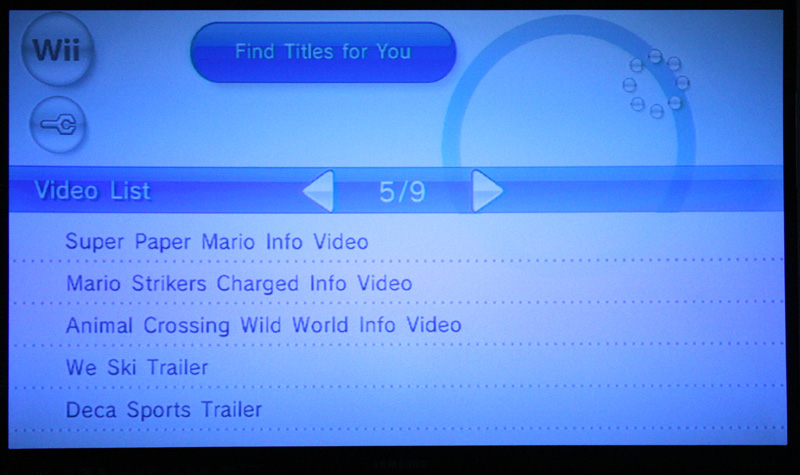Illustration for article titled Nintendo Wii's Nintendo Channel Screenshot Tour and Hands-on